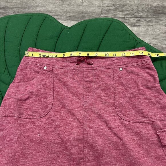 Kuhl Womens Small Maroon Athletic Skort Golf Tennis - Picture 9 of 11